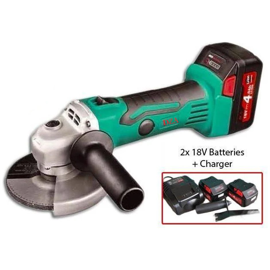 DZA ADSM100 Cordless Angle Grinder Kit 18V | DZA by KHM Megatools Corp. DZA ADSM100 Cordless Angle Grinder Kit 18V | DZA by KHM Megatools Corp.